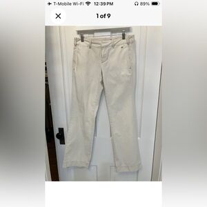 Women's G1 Basic Goods Light Beige Chino Pants size 2